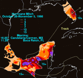 Rainfall totals in Mexico and Florida – Best Places In The World To Retire – International Living